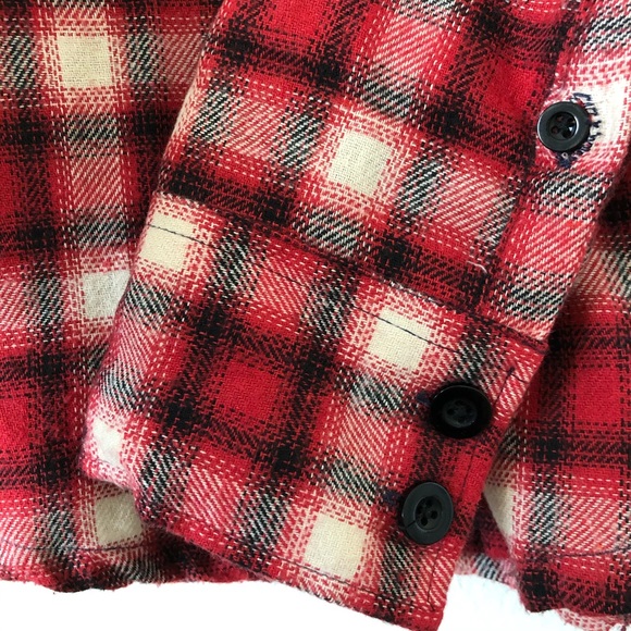 Molokai Red/Black Flannel. Size Medium - Picture 7 of 9